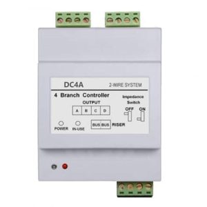 DC4A Διακλαδωτήρας 4 μόνιτορ για σύστημα 2 καλωδίων