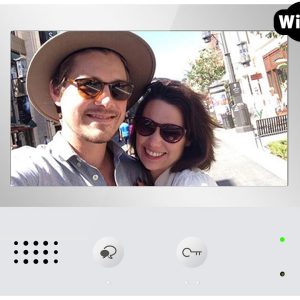 FC45/WF έγχρωμη οθόνη θυροτηλεόρασης 7", WiFi, με μνήμη, 2 καλωδίων