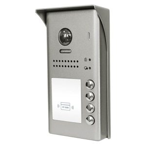 STEEL4/ID Μπουτονιέρα KIT με 4 μπουτόν και RFID, BUS-2